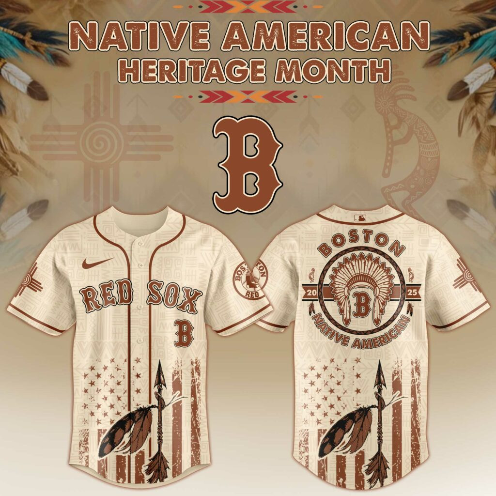 Boston Red Sox X Native American Heritage Month  Edition Jersey 2025