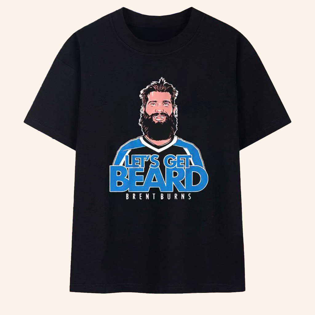 Brent Burns Colorado Avalanche Lets Get Beard T-Shirt Presents For Hockey Fans