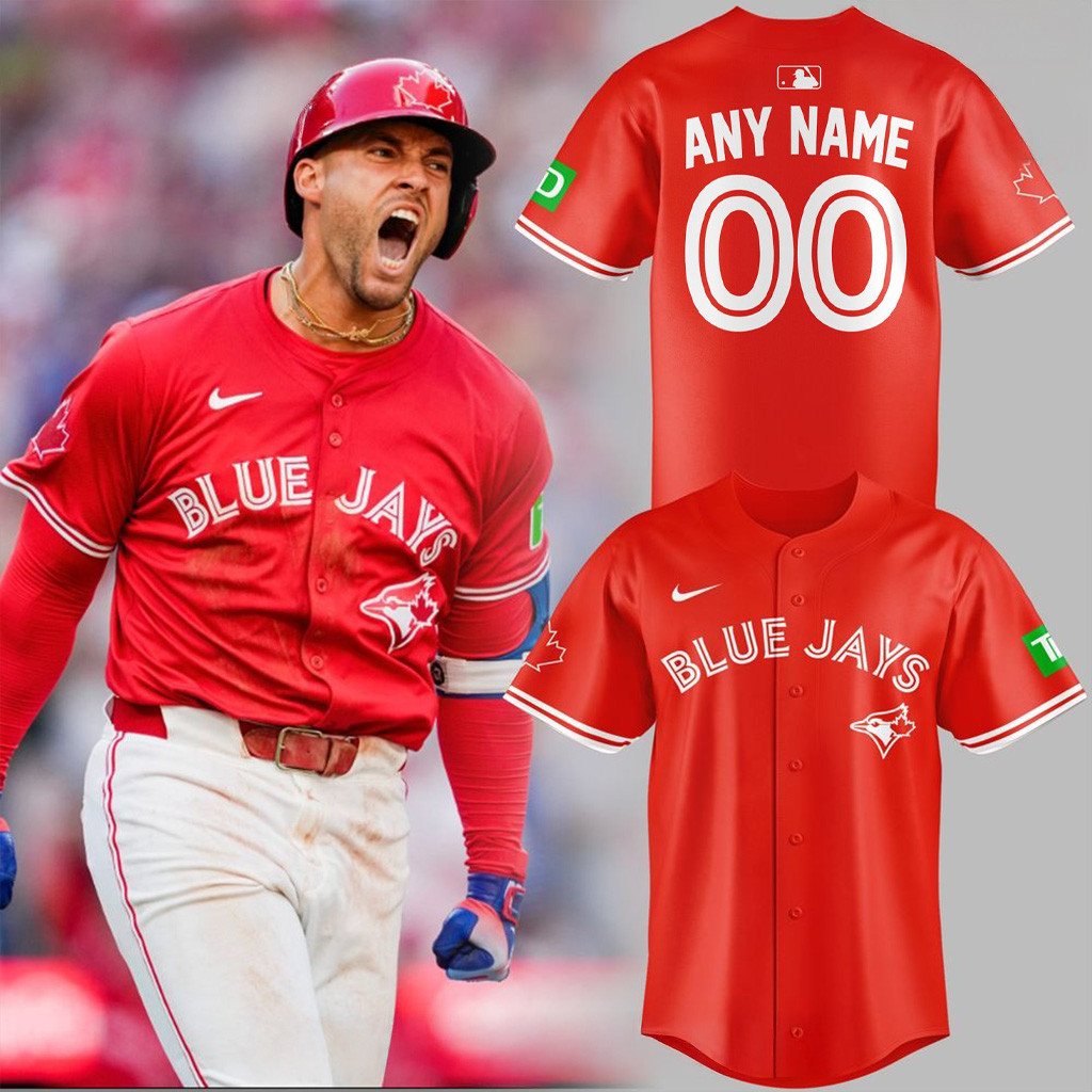 Custom Toronto Blue Jays Canada Day 2025 Baseball Jersey Jays Merch Gifts For Dad