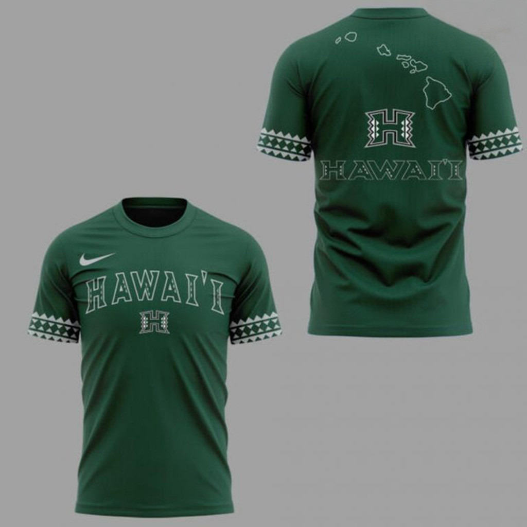 Hawaii Athletics Football New 2025 T-Shirt Hawaii Athletics Merch Football Fan Gift Ideas