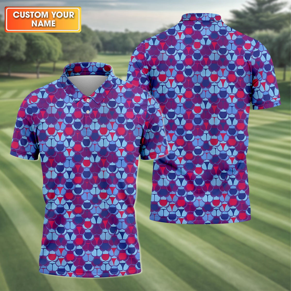Golf Polo Shirt For Men, Funny Golf Shirt, Dad Golf Gift
